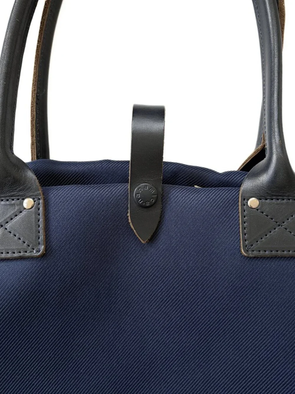 Nanamica SUKF224 Cordura 2-Way Briefcase Shoulder Bag Navy Made in Japan